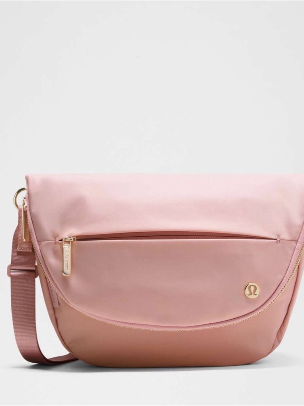 NWT Lululemon All Night Festival Bag 5L *Pink Haze/Gold*